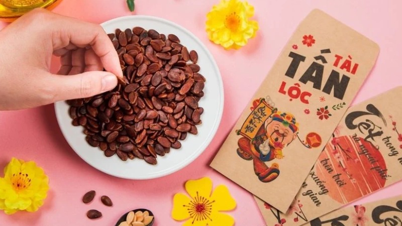 Ý nghĩa văn hóa của hạt dưa trong dịp Tết Nguyên Đán