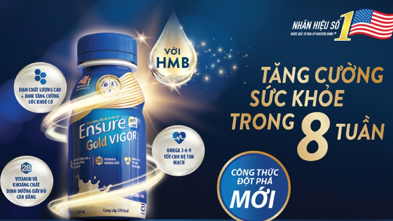 Bảng giá sữa Ensure pha sẵn mới nhất 2025