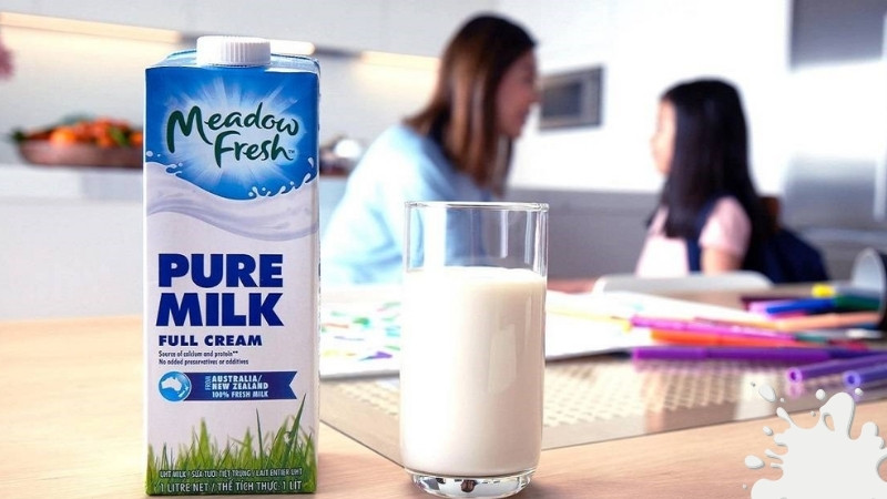 Sữa tươi nguyên kem Meadow Fresh