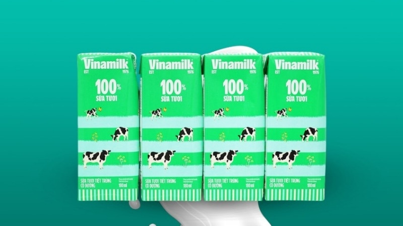 Sữa tươi tiệt trùng Vinamilk 100%