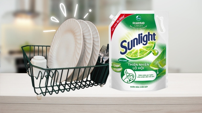Thương hiệu nước rửa chén Sunlight Thương hiệu nước rửa chén Sunlight