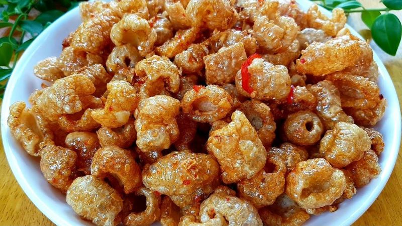 Trộn Da Heo Giòn – Tự Làm Snack Sạch Ngon Chuẩn Vị Tại Kho Food