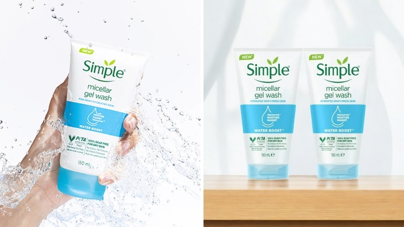 Simple Water Boost Micellar Gel Wash