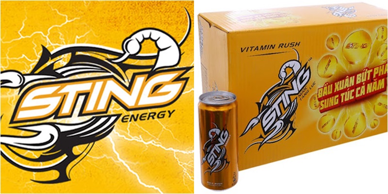 Nước tăng lực Sting Gold