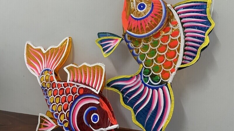 Đèn Cá Chép - Ước mơ "vượt vũ môn hóa rồng" Đèn Cá Chép - Ước mơ "vượt vũ môn hóa rồng"