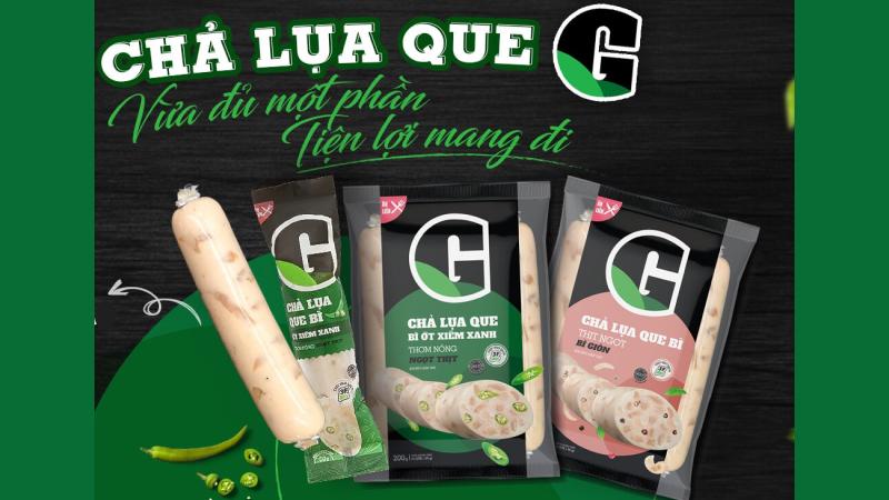 Chả lụa bì và chả lụa bì ớt xiêm xanh Chả lụa bì và chả lụa bì ớt xiêm xanh