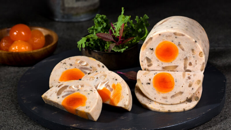 Chả lụa bì trứng muối G Kitchen Chả lụa bì trứng muối G Kitchen