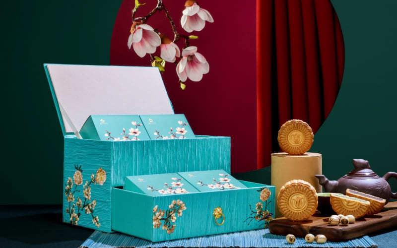 Bánh Trung Thu cao cấp tạo ấn tượng chuyên nghiệp