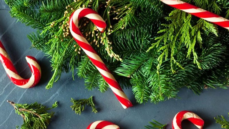 Kẹo gậy Giáng sinh