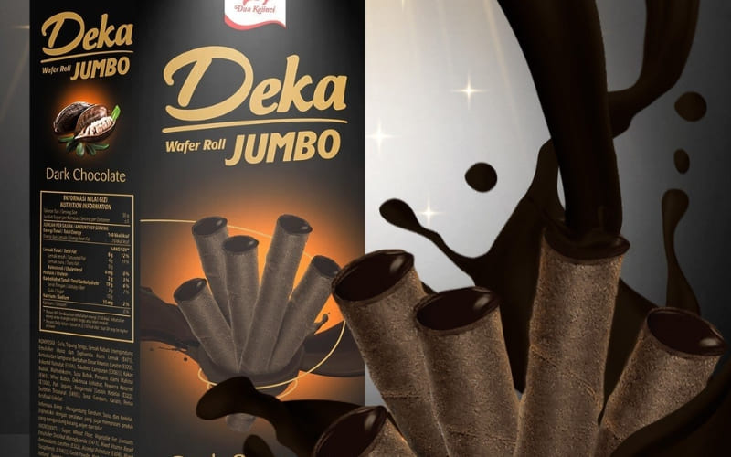 Bánh Deka Jumbo vị Socola đắng (Dark Choco) Bánh Deka Jumbo vị Socola đắng (Dark Choco)