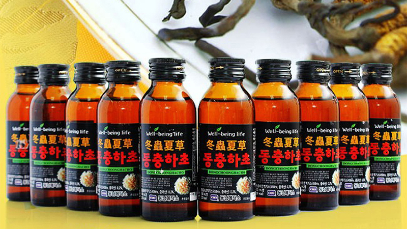 Đông trùng hạ thảo dạng nước