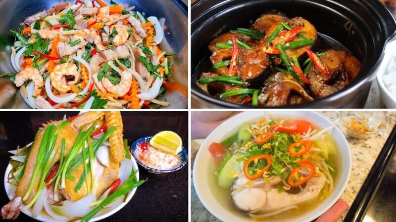 Thực đơn đãi khách kiểu truyền thống Thực đơn đãi khách kiểu truyền thống