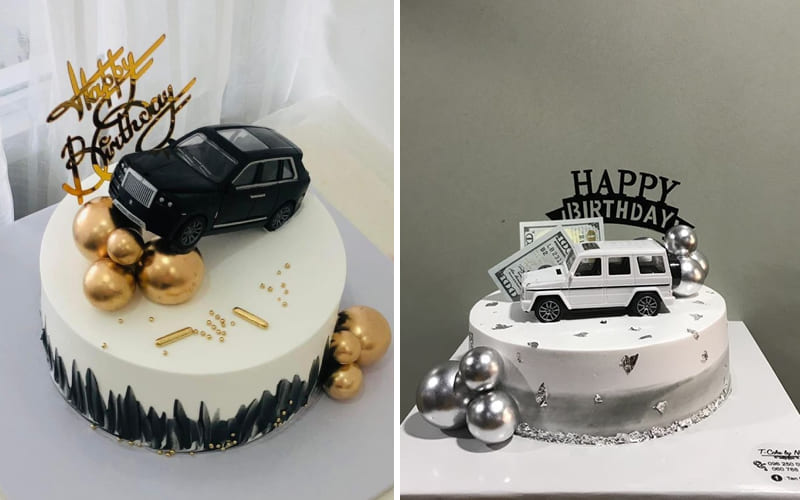 Bánh kem xe siêu sang