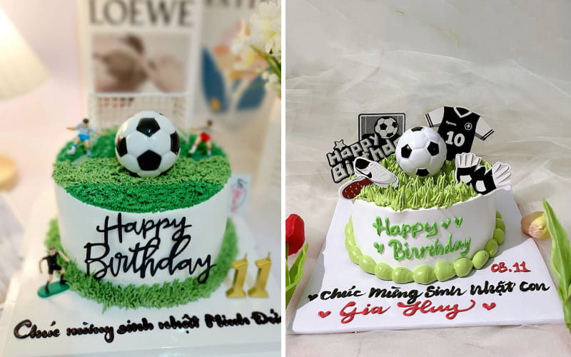 Mẫu bóng đá 3D ấn tượng