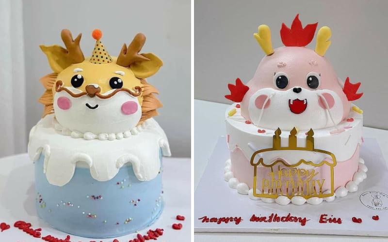 Bánh con giáp bắt mắt