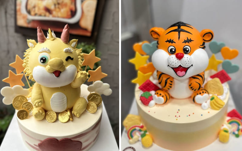 Bánh chú rồng vàng kim dặc trưng