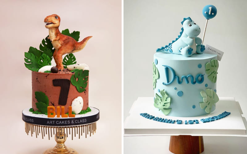 Thế giới tiền sử tái hiện trên bàn tiệc