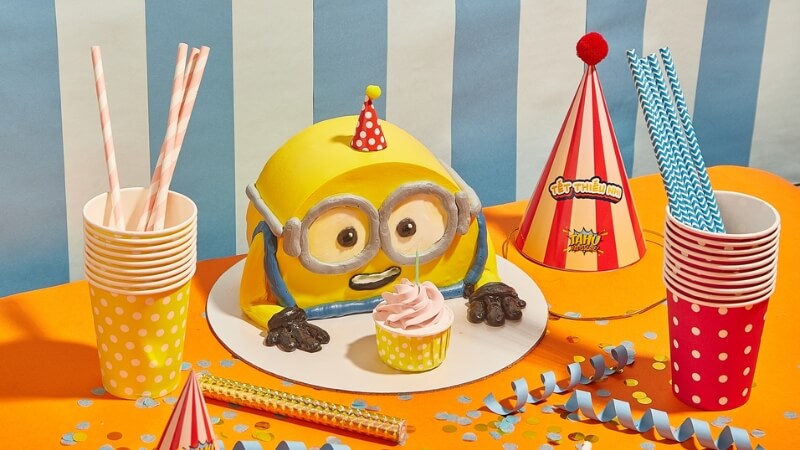 Bánh kem hình Minions