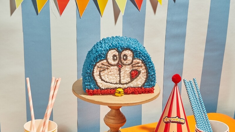 Bánh kem hình Doraemon