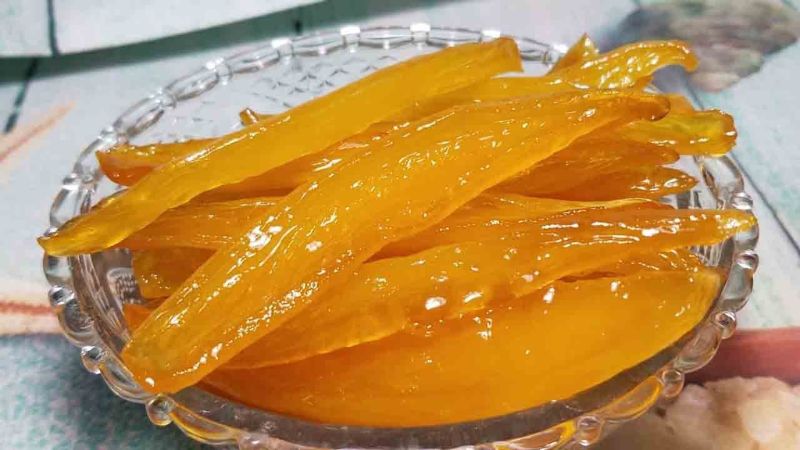 Cách bảo quản mứt xoài