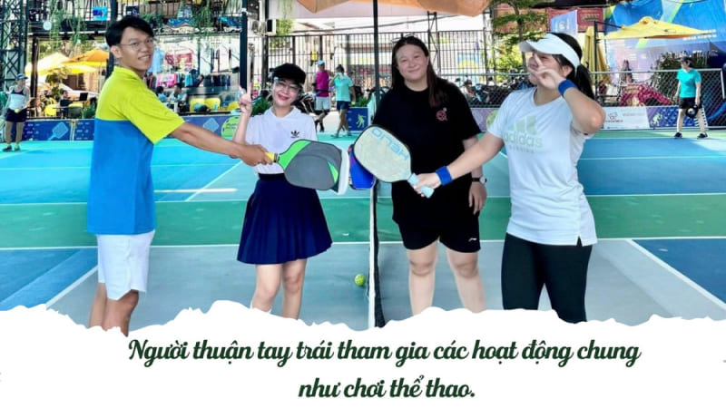 Hội những người thuận tay trái tại Việt Nam thường hoạt động trên mạng xã hội Hội những người thuận tay trái tại Việt Nam thường hoạt động trên mạng xã hội