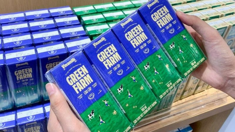 Sữa tươi tiệt trùng Vinamilk Green Farm Organic