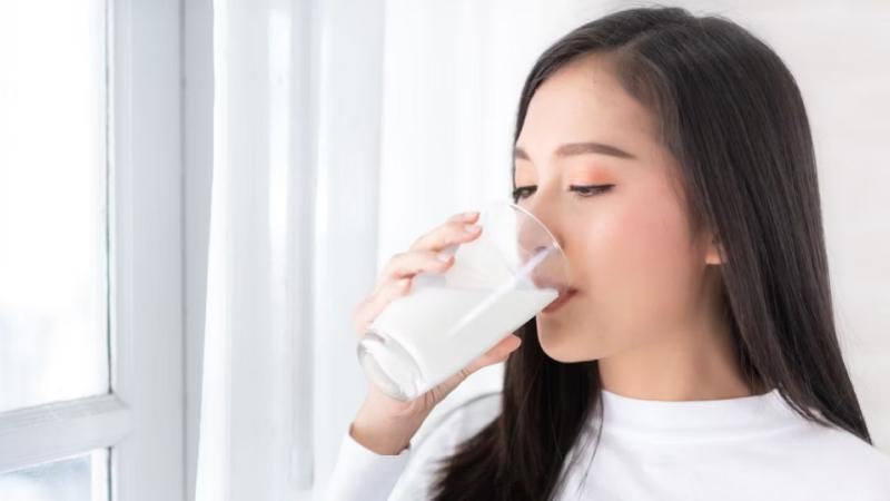 Có thể cảm thấy đờm nhiều hơn sau khi uống sữa