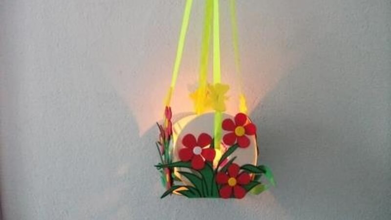 Lồng đèn từ đĩa CD/DVD cũ