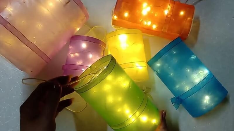 Lồng đèn từ túi nilon