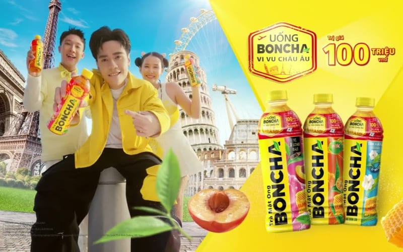 1 chai trà mật ong Boncha bao nhiêu calo? 1 chai trà mật ong Boncha bao nhiêu calo?