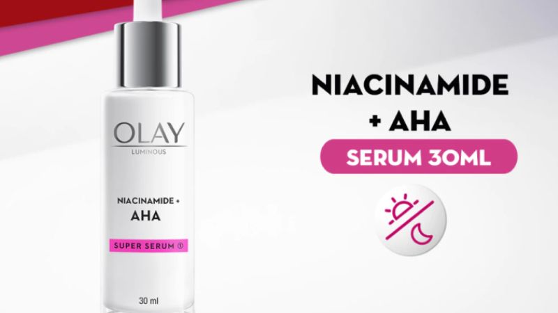 Serum Olay Niacinamide + AHA Super