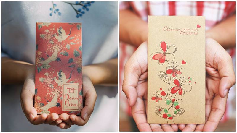 Bao lì xì handmade chứa đựng tâm huyết và yêu thương.