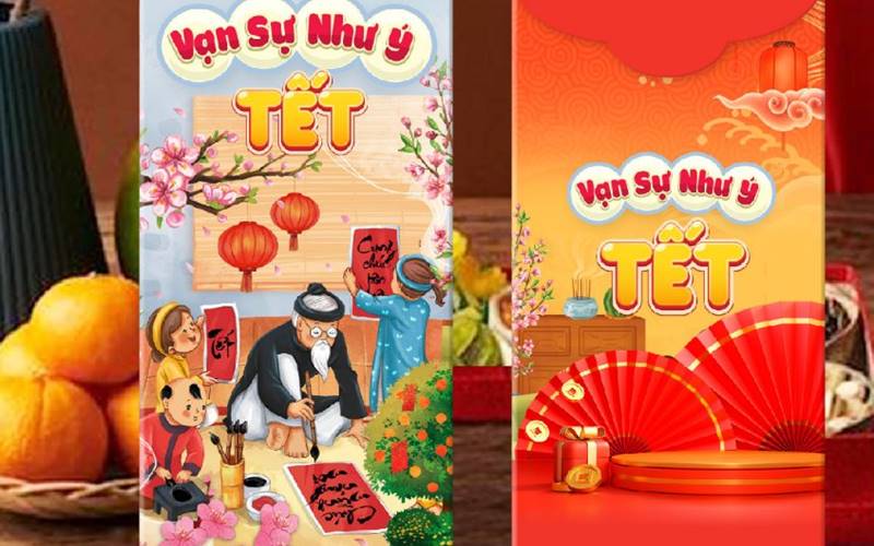 Mẫu bao lì xì dành cho trẻ em
