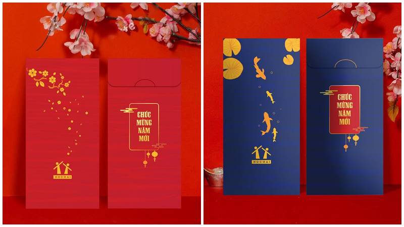 Vừa vui vừa sành điệu, bao lì xì năm nay khiến bạn thích mê.