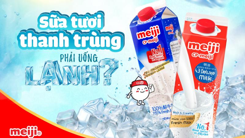Cách dùng và bảo quản sữa thanh trùng Meiji Cách dùng và bảo quản sữa thanh trùng Meiji