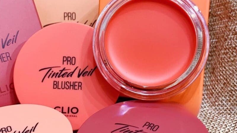 Clio Pro Tinted Veil Blusher chất kem nhẹ, hiệu ứng tự nhiên