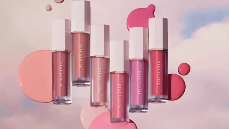 Dear Dahlia Paradise Dual Palette là má hồng kem đa năng thuần chay