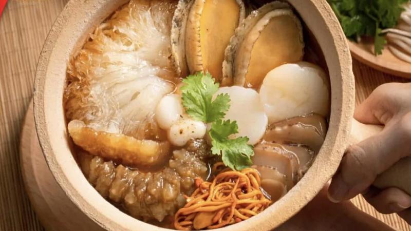 Món súp bào ngư vi cá thơm ngon Món súp bào ngư vi cá thơm ngon