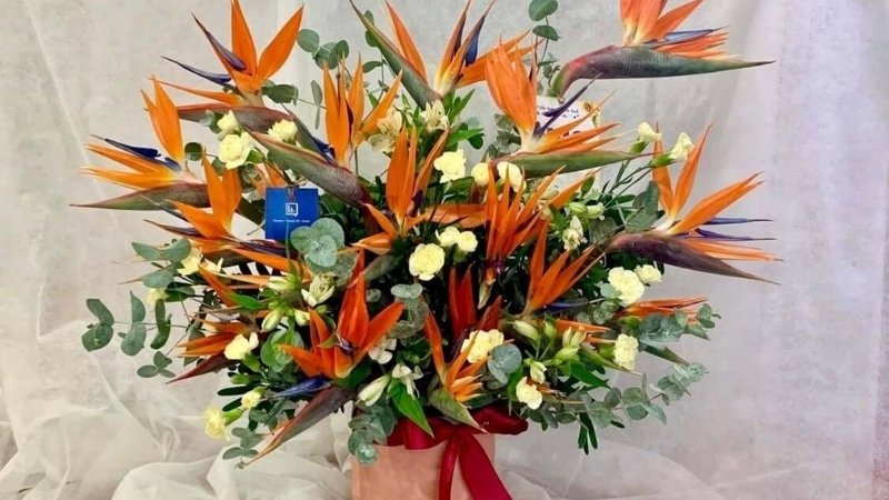 Lẵng hoa sinh nhật cho nam mẫu 1