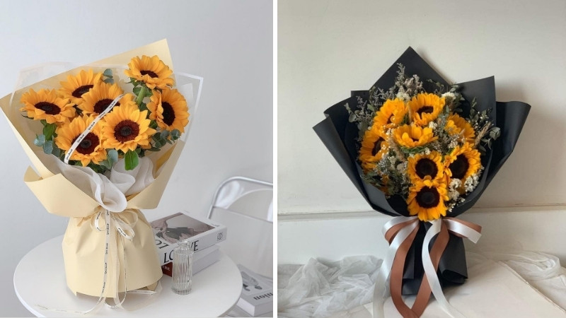 Hoa sinh nhật cho con trai mẫu 1