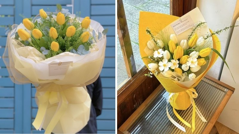 Hoa sinh nhật cho con trai mẫu 4