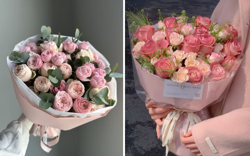 Tone hồng luôn được yêu thích nhất bởi vẻ ngọt ngào và nữ tính