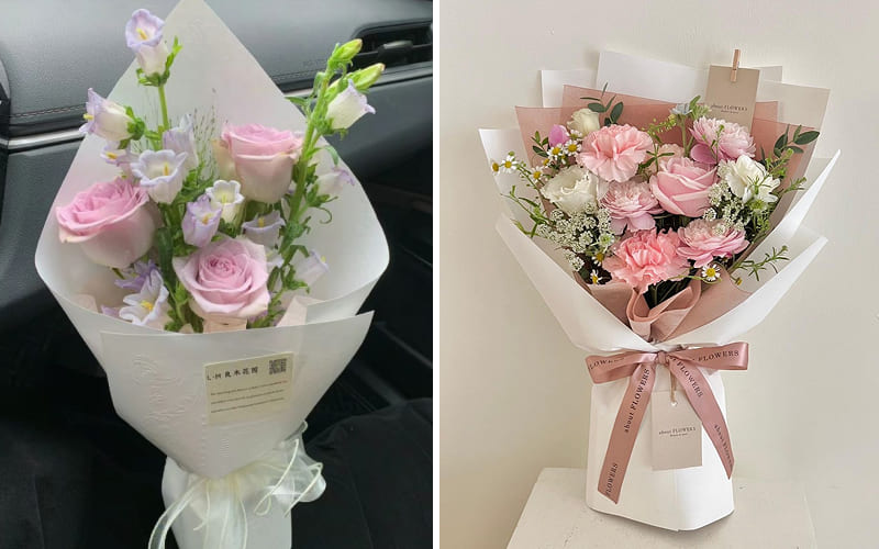 Sắc hồng pastel dịu nhẹ