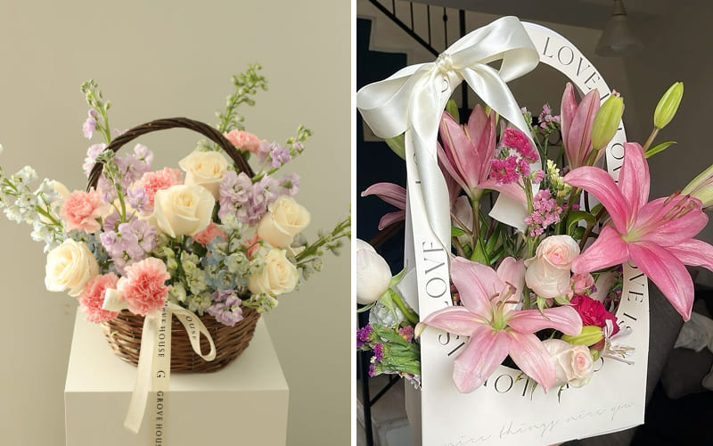 Các tone màu pastel nhẹ nhàng