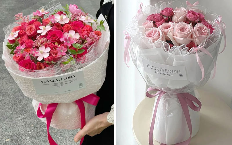 Sắc hồng nổi bật