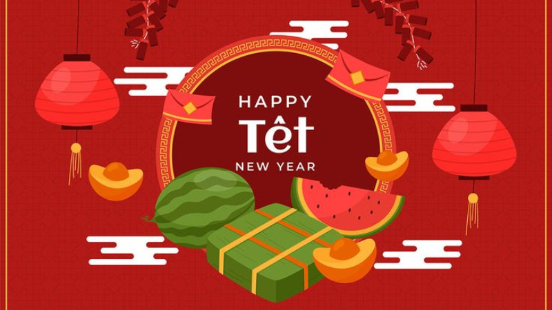 Hình nền máy tính Tết 2025 Hình nền máy tính Tết 2025