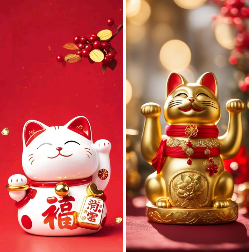 Hình nền điện thoại mèo Thần Tài Hình nền điện thoại mèo Thần Tài