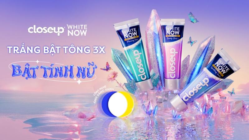 Bộ sưu tập kem đánh răng Closeup White Now mới Bộ sưu tập kem đánh răng Closeup White Now mới