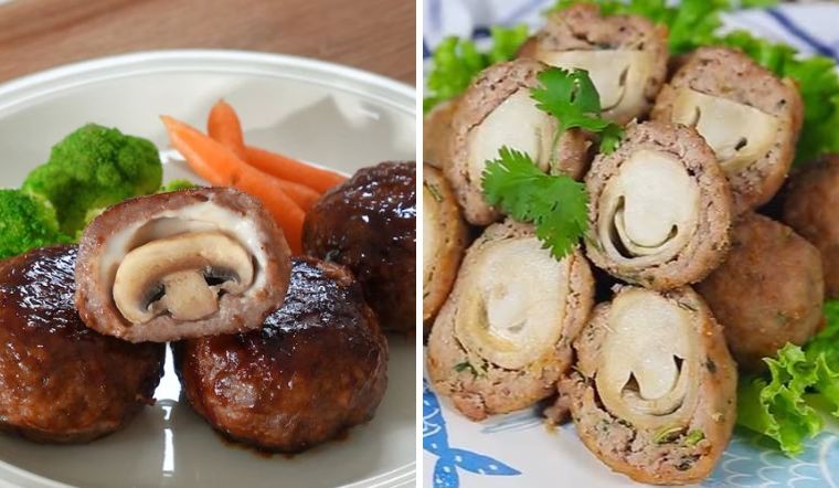 Cách làm thịt viên bọc nấm thơm ngon, bổ dưỡng cho cả nhà