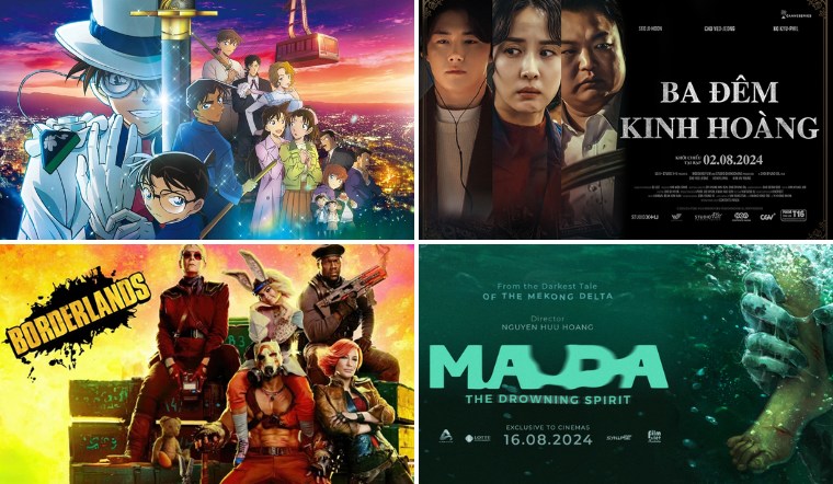Phim rạp tháng 8: Ba Đêm Kinh Hoàng, Conan movie 27 hứa hẹn oanh tạc cụm rạp